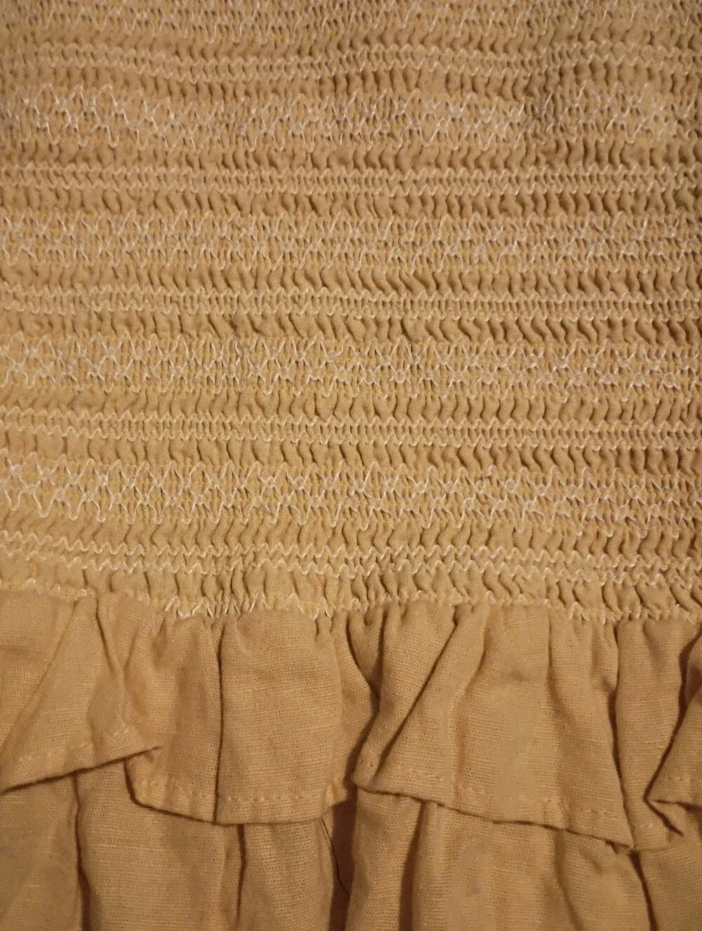 American Eagle Sundress in Mustard Yellow